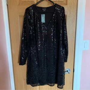 Sequin Glam Dress